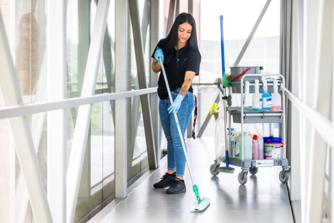 Cleaning and corporate image